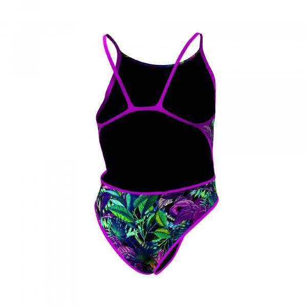 Girls Long Sleeve Rash Guard + Tankini Shorts Set (3 Piece) | 