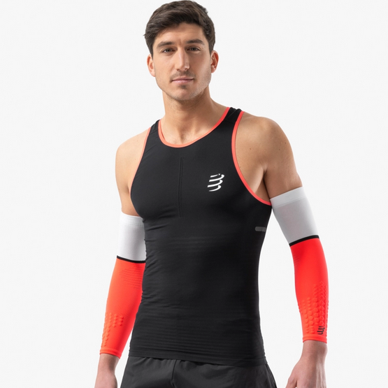 Compressport Pro Racing Singlet homme noir – performance running
