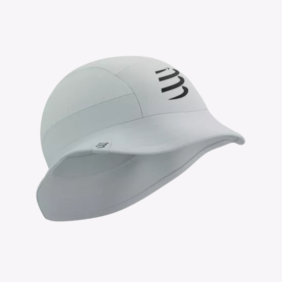 Bob Compressport Ice Bob White ultra-léger pour course sous chaleur