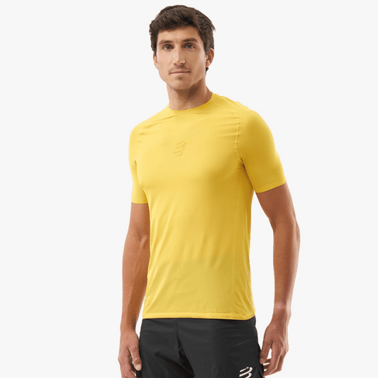 Trail Racing Ss Tshirt M - Ceylon Yellow - face
