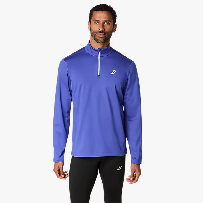 CORE LS 1_2 ZIP WINTER TOP - Homme - dark cobalt - face