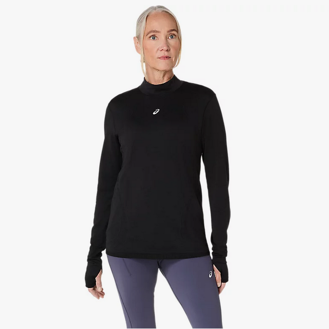 ROAD WINTER SEAMLESS LS TOP - Femme - Black - face