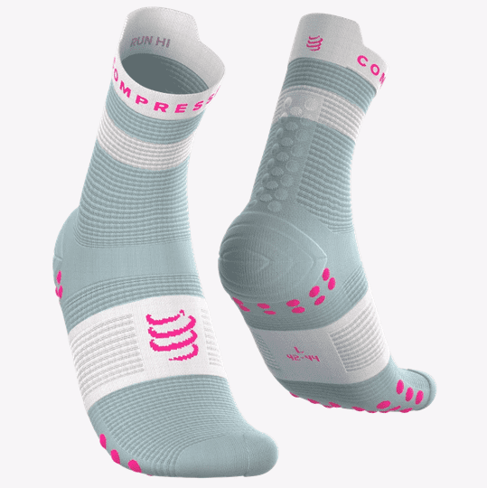 Pro Racing Socks V4.0 Run High - Ether Neon Pink - double