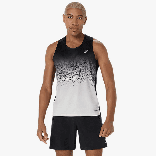 ROAD FADE SINGLET - ASICS - face