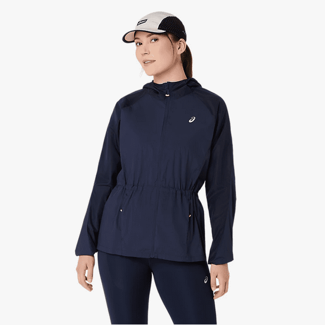 ROAD PACKABLE JACKET - ASICS - Midnight - face
