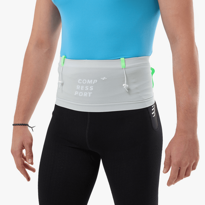 free belt pro - gray violet neon green - face