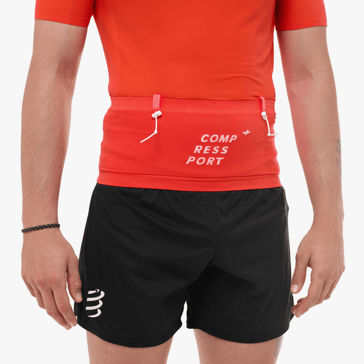 free belt pro -tigerlily - fluo red - face