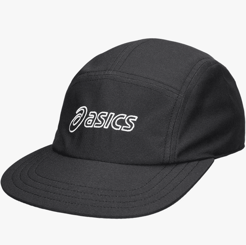 ASICS 5 PANEL CAP - Black - Casquettes - face