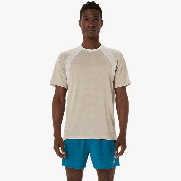 ROAD SS TOP - Homme - Cream - ASICS - face