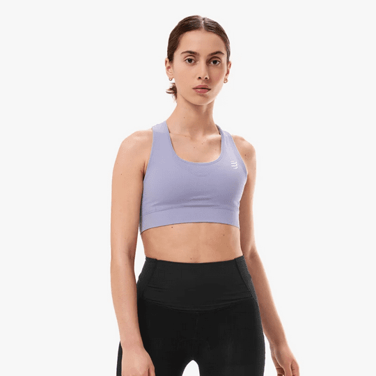 Feelfree Seamless Bra - Lavender - Compressport - face