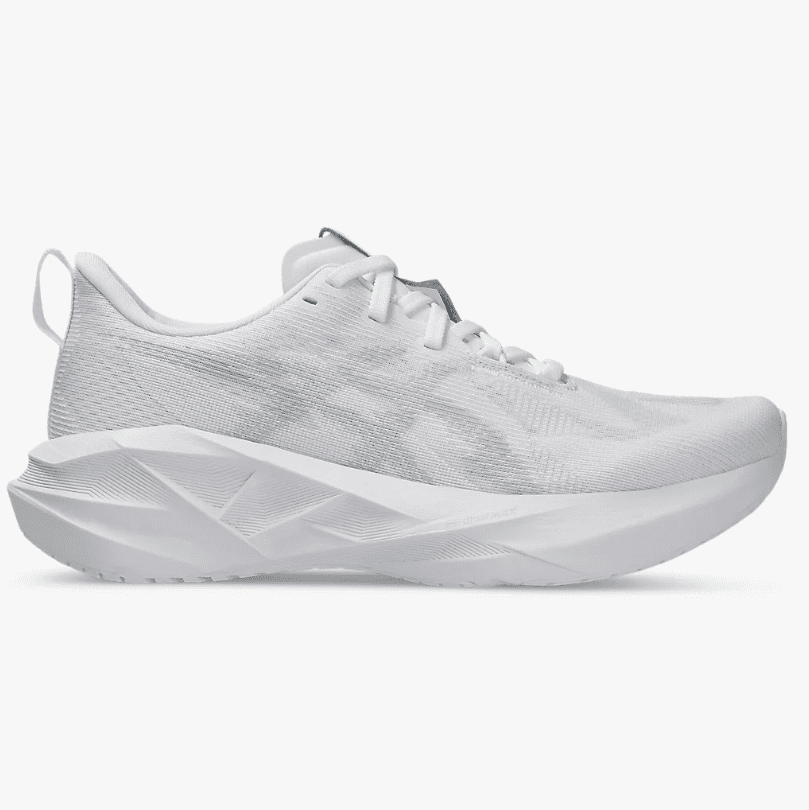 NOVABLAST 5 - femme - White - Piedmont Grey - ASICS - coté