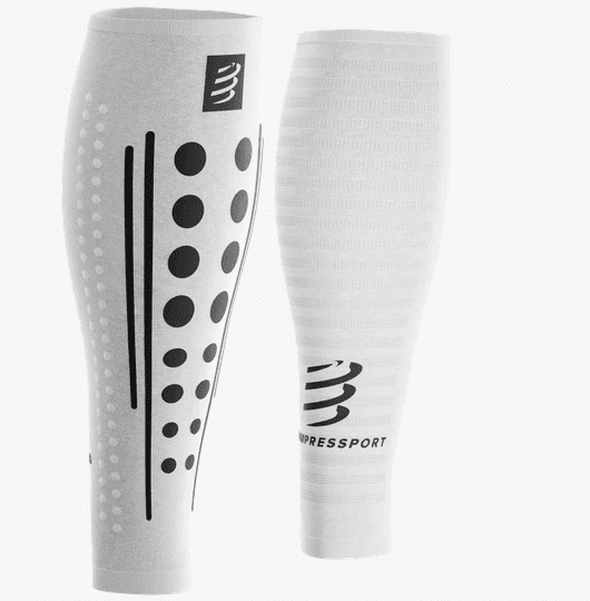R2 Aero 2.0 - White Black - Aero Manchons de Compression - ensemble